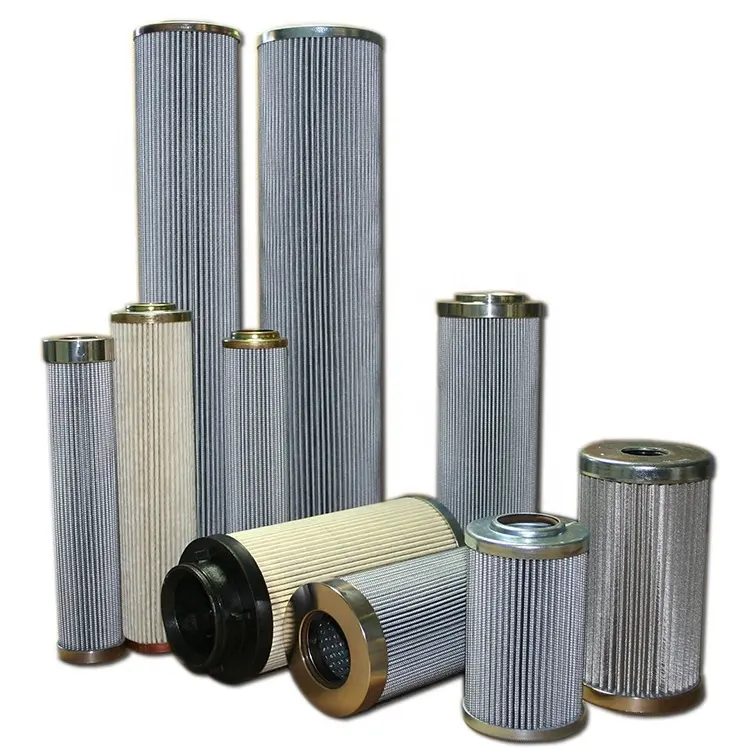 Cartucho de filtro de aceite hidráulico de alta calidad, elemento de filtro de aceite de succión de retorno de malla de alambre de fibra de vidrio, OEM