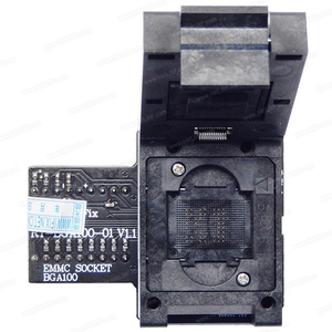 Adattatore di programmazione del lettore del passo istantaneo 1.0mm 14x18mm dell'incavo Nand della prova di EMMC100 BGA100 IC - Product Image 1