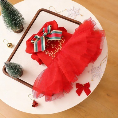 Joyful and Bright Christmas Dress