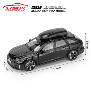 1:32 ses ve ışık geri çekme ile diecast model arabalar RS6 alaşım araba modeli metal model araba oyuncaklar süs Modelo del del - Product Image 5