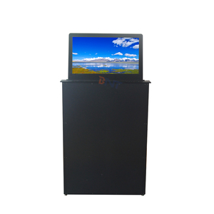 18.5 Retractable Monitor Smart Office <strong>Computer</strong> Lcd Monitor Lift Mechanism for Conference Solution - Product Image 2