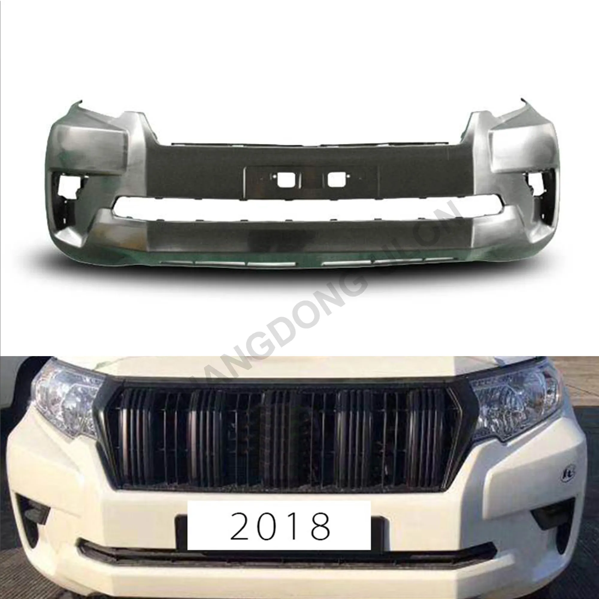 Fabrieksprijs Exterieur Voorbumper Bescherm Bar Upgrade Bodykit Voor Toyota Prado 2010-2019 Fj150