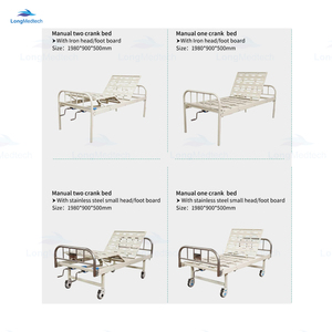 一个曲柄单功能手动病床，供患者使用，价格最便宜 - Product Image 1