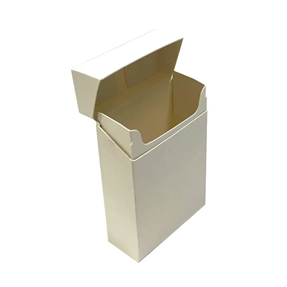 Kotak rokok kustomisasi kotak kemasan kardus hadiah kecil putih cetak Logo