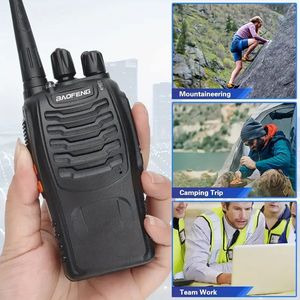 4 cái Baofeng BF-888S Walkie Talkie UHF hai cách phát thanh tầm xa cho người lớn đài phát thanh Walkie bộ đàm - Product Image 6