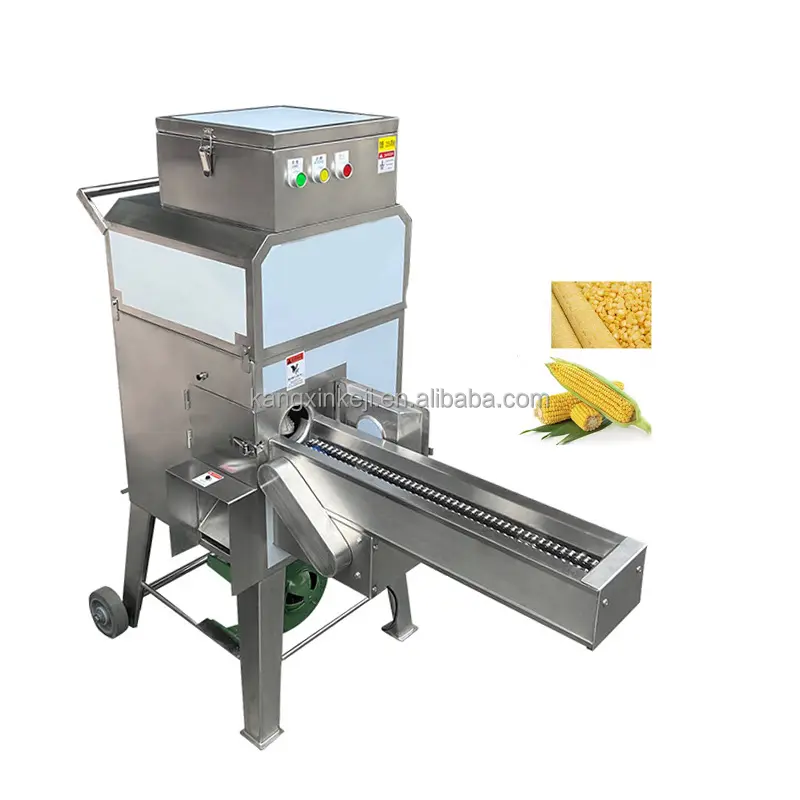 Machine à éplucher les fruits frais multifonctionnelle décapant les épis kerneler batteuse de maïs et de riz