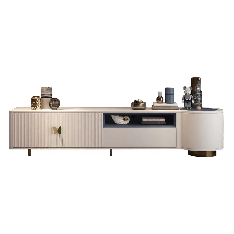 Новинка 2021, простой набор мебели для гостиной, деревянный журнальный столик, подходящий под телевизор 85 дюймов, стенды, ТВ-шкаф