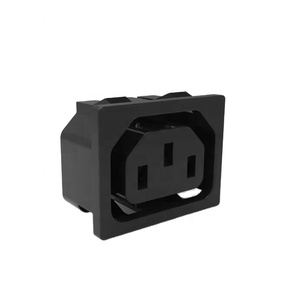 IEC Outlet C13 Power <strong>Socket</strong> for PDU/UPS Outlet <strong>Socket</strong> and Electric Switch and <strong>Socket</strong> CSK-B15-B - Product Image 1