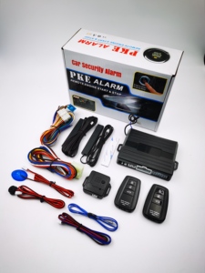 自動キーレスエントリーアラームPKEシステムリモートエンジンスタートプッシュスタートストップボタン - Product Image 6