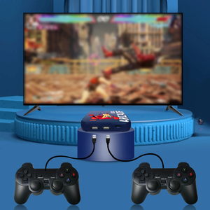 ダブル2.4Gワイヤレスゲームパッド3DロッカーHD4Kビデオゲームアーケードボックスコンソール内蔵33000レトロクラシックゲーム - Product Image 6