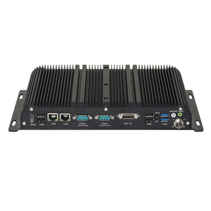 Micro <strong>Computer</strong> <strong>In</strong>-tel Core I7 1165G7 2 <strong>Network</strong> Ports DDR4 Memory WiFi BT 5G 2 RJ45 LAN RS232 COM Industrial Fanless Mini Pc - Product Image 1