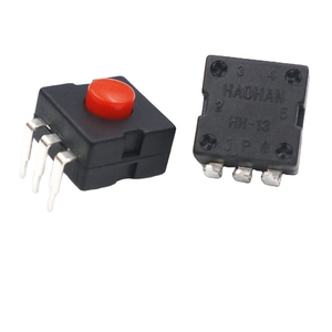 Interruttore a 3 terminali a spillo piccolo interruttore a pressione con arresto Micro pulsante 12c-223 p16z - Product Image 4