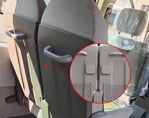 トイオタコースターミニバスシートバック折りたたみカップホルダー後部カーカップ用シートバック