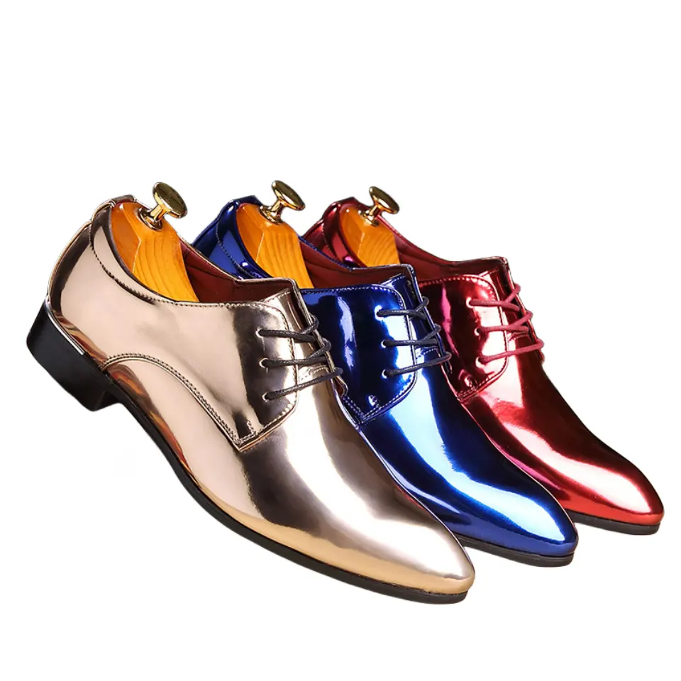 Atacado aceitação de couro de negócios personalizado casual sapatos masculinos italianos de couro por fabricantes
