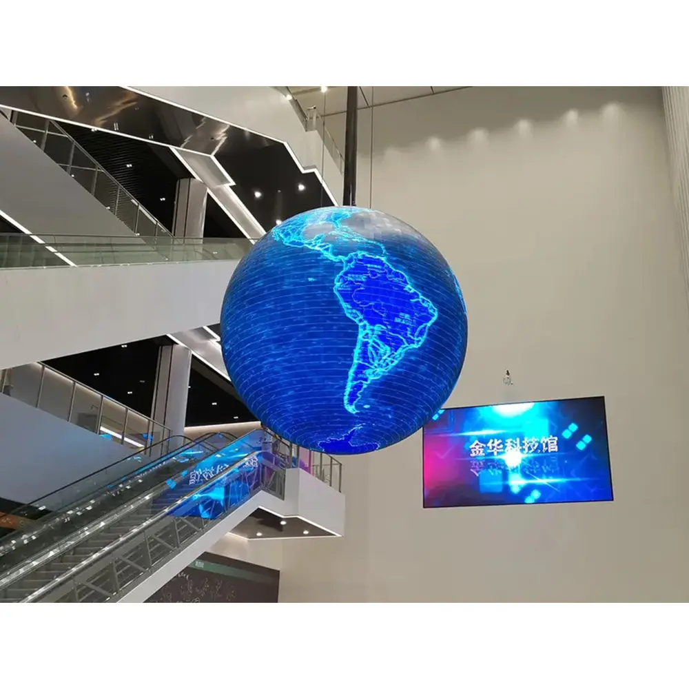 P1 P1.5 P2.5 P3 P4 P5 Indoor Rgb 3D Led sfera Display digitale 1M 2M Led sfera schermo cupola schermi Led