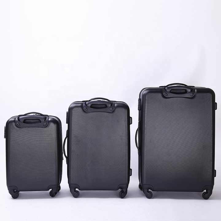 3PCS ABS TROLLEY LUGGAGE SET SUITCASE TRAVEL CASE SET EXPANDABLE SPINNER 4 WHEELS