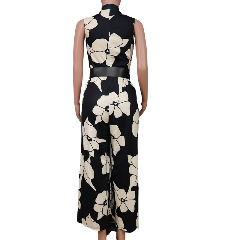 Wholesale In Stock Breathless 2022 Summer No Sleeve New Design Compression With Waistband Women's Jumpsuit