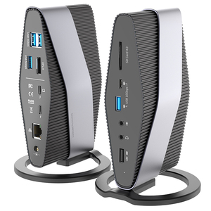 Thunderbolt 3 Dock Oric Station I.mac Type C 8In1 Usb 30 3328 Hdd Displaylink 4K60Hzユニバーサルデュアルマルチモニターサーダーボールド - Product Image 6