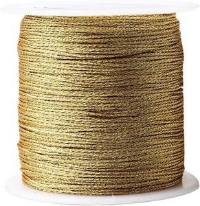 128英尺40m手链绳珠宝制作项链手链珠线黄金工艺绳金属丝绳工艺绳 (0.4毫米) - Product Image 5