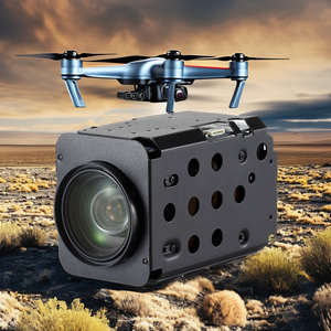 Wonwoo MM-555 1080p optik Zoom Drone PTZ ünitesi Anti-Shake blok kamera gece görüş pelco-d destekler/P protokolü LVDS SD kart - Product Image 2