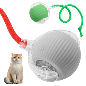 Lujosa Bola de juguete de lujo para gatos, movimiento automático, Rodante, Estrella mágica con purpurina, hierba gatera para gatos, juguete de movimiento interactivo para mascotas caminando - Product Image 1