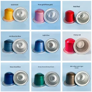 Nhiều Màu dùng một lần nhôm lá cà phê viên nang rỗng vỏ Tự làm bột đầy tay Tương thích cho mô hình máy pha cà phê - Product Image 4