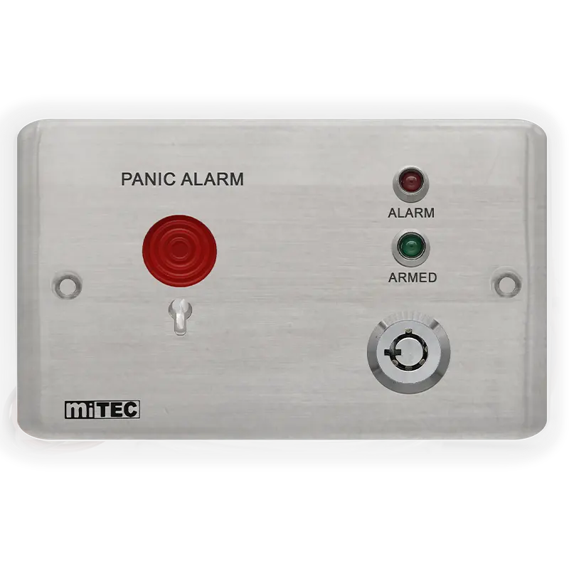 MiTEC-Panel de control de alarma de seguridad para edificios, sistema de alarma de puerta de 1 a 4 zonas, oficina, apartamento, tienda, banco, salida de alarma con cable