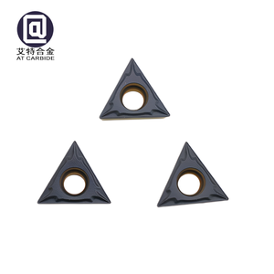 Herramientas de torno CNC directas de fábrica ZHUZHOU TCMT090204 inserto de torneado triangular personalizable TCMT110208 - Product Image 1