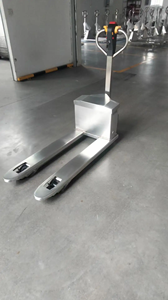 顺茶优质仓库物料搬运2吨2000千克不锈钢电动托盘车 - Product Image 6
