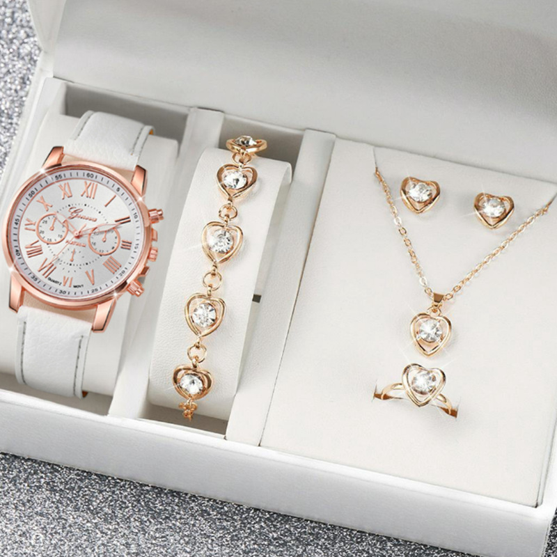 style 2 white 5pcs set