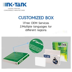 INK-TANK 82 HP82 Premium renk uyumlu mürekkep püskürtmeli mürekkep HP için kartuş Designjet 111 500 plus yazıcı - Product Image 3