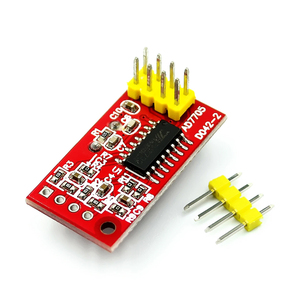 AD7705デュアル16ビットADCデータ取得モジュールプログラム可能入力ゲインSPIインターフェイス - Product Image 1