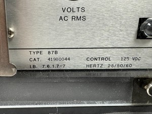 Neu und Original Plc NEU 419 B0044 HIGH IMPEDENCE DIFFERENTIAL RELAY TYP: 87B SPS-Programmier steuerung - Product Image 4