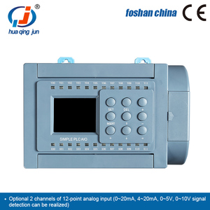 Huaqingjun 8-in 8-out uscita Transistor PLC 2AI 0-20mA 4-20mA RS485 Modbus RTU programmabile WIFI PLC per casa intelligente - Product Image 4