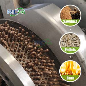 פסולת ביתית 1-2 t/h ביומסה דלק גלולה ייצור קו פסולת נייר מחזור - Product Image 6