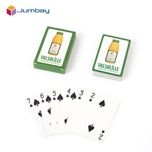 Oem tùy chỉnh in ấn nhiều mẫu giấy quảng cáo Poker thẻ đối với khuyến mãi - Product Image 6