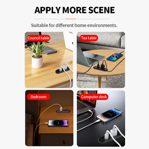 Gömme USB Hub 18W USB-C hızlı şarj USB bir masaüstü gömülü mobilya şarj yatak masası kanepe - Product Image 5