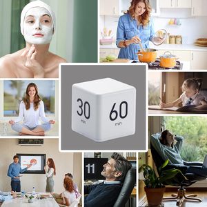 Kitchen Timer Cube Timer Einstellbare Lautstärke zum Kochen Übung Klassen zimmer für Kinder Lern zeit management 15-20-30-60 Minuten