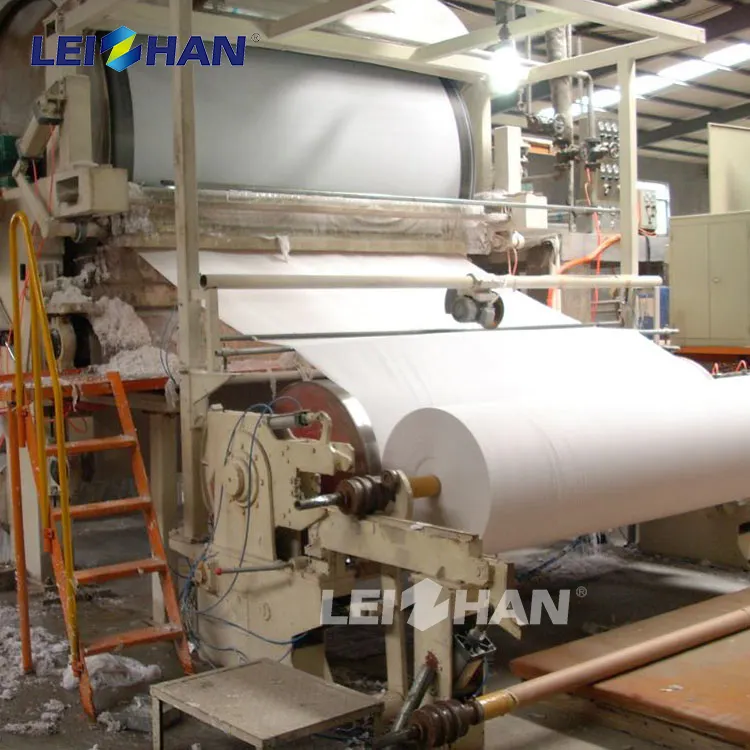 Molino de papel Máquina para hacer servilletas Máquina para hacer rollos de papel higiénico Máquina para hacer línea de producción de papel tisú