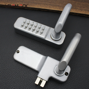 Porta di vetro combinazione codice 12-Tasto Della Tastiera meccanica serratura della porta con maniglia - Product Image 3