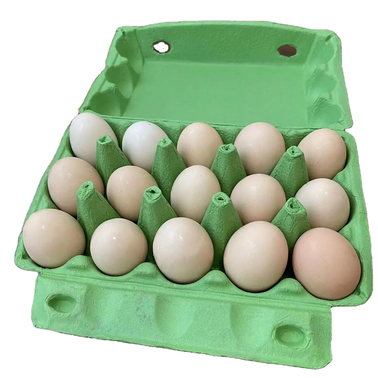 Customizable colorBiodegradable Egg Tray Carton Surcane Bagasse Pulp Egg Storage Box Family Use Paper Packaging Custom Egg Tray