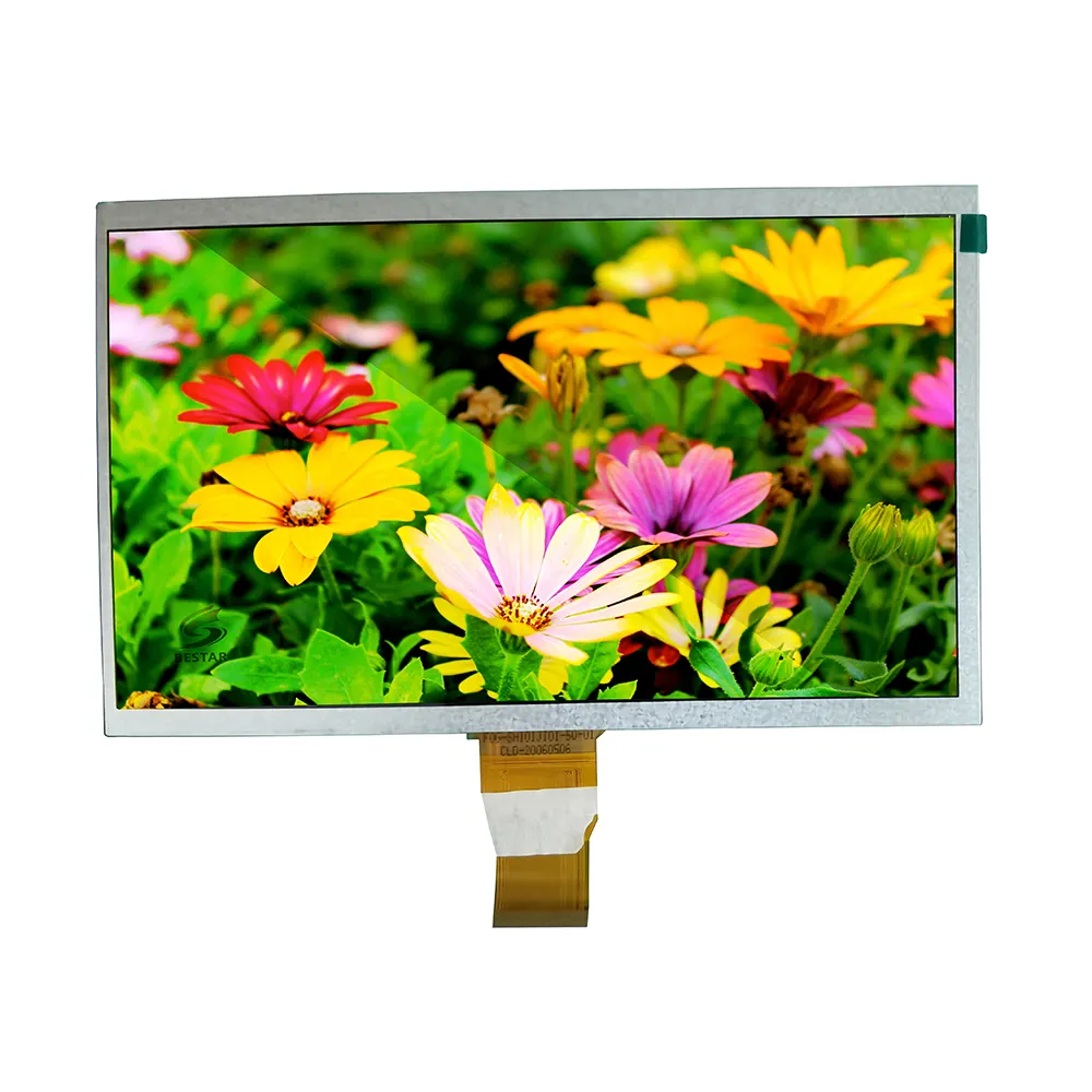 Personalizar 10.1 polegadas 1024*600 módulo TFT LCD de alto brilho 1000CD painel LCD ao ar livre com placa de motorista