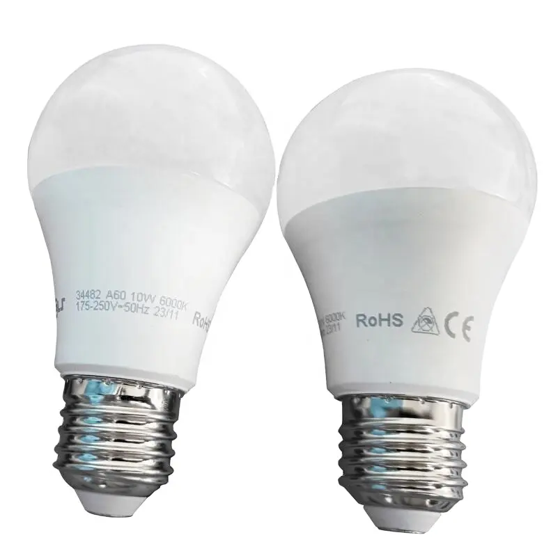 Haute qualité moderne intérieur G60 10W 6000K moderne lampe à LED ampoule LED ampoule lumières avec CE & ROHS