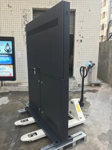IP65 Waterproof Landscape 65 pollici slim outdoor 2000 nits display pubblicitari con software CMS telecomando - Product Image 6