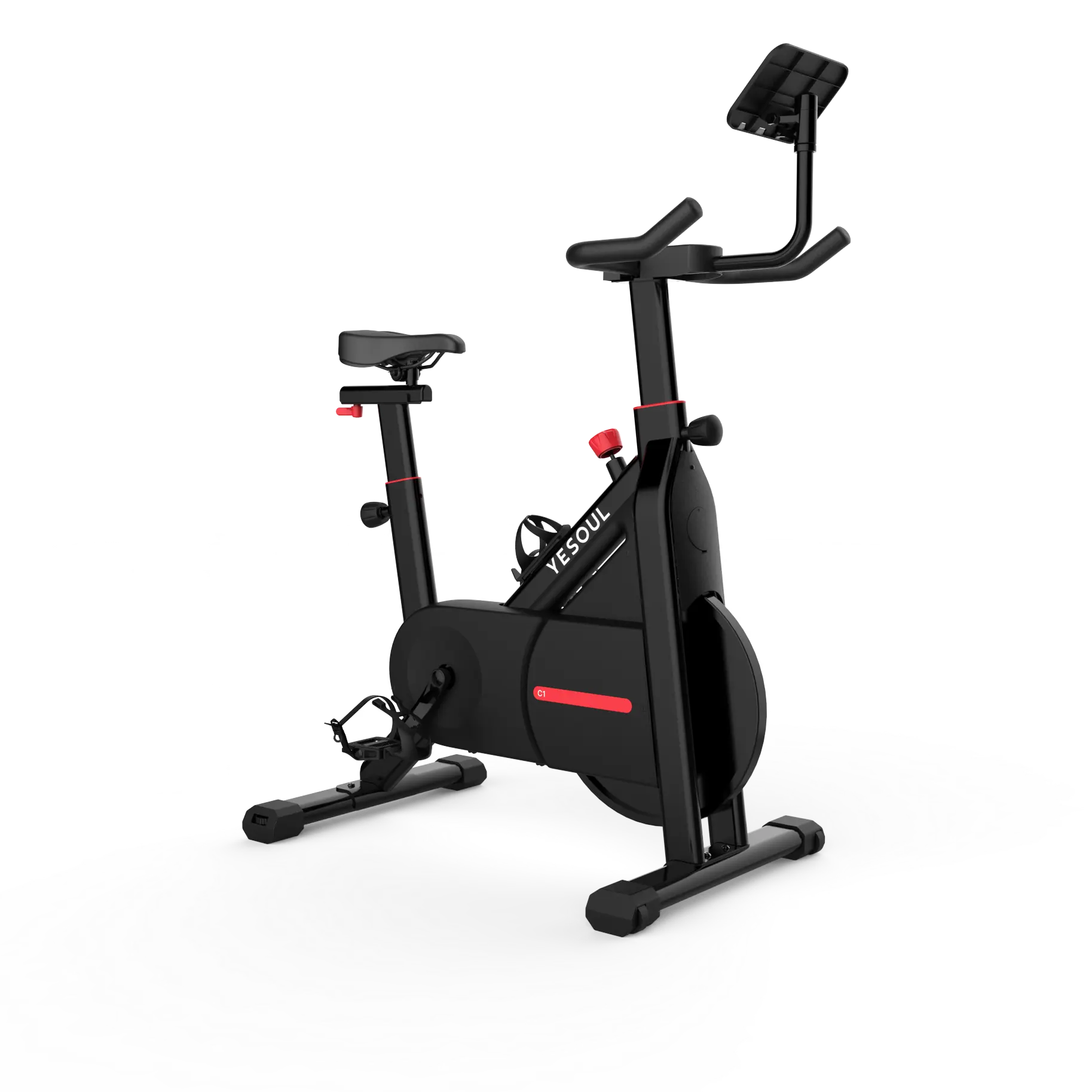 CUSTOM WHOLESALE SMART CYCLING FITNESS BIKE WITH LIVING COURSES