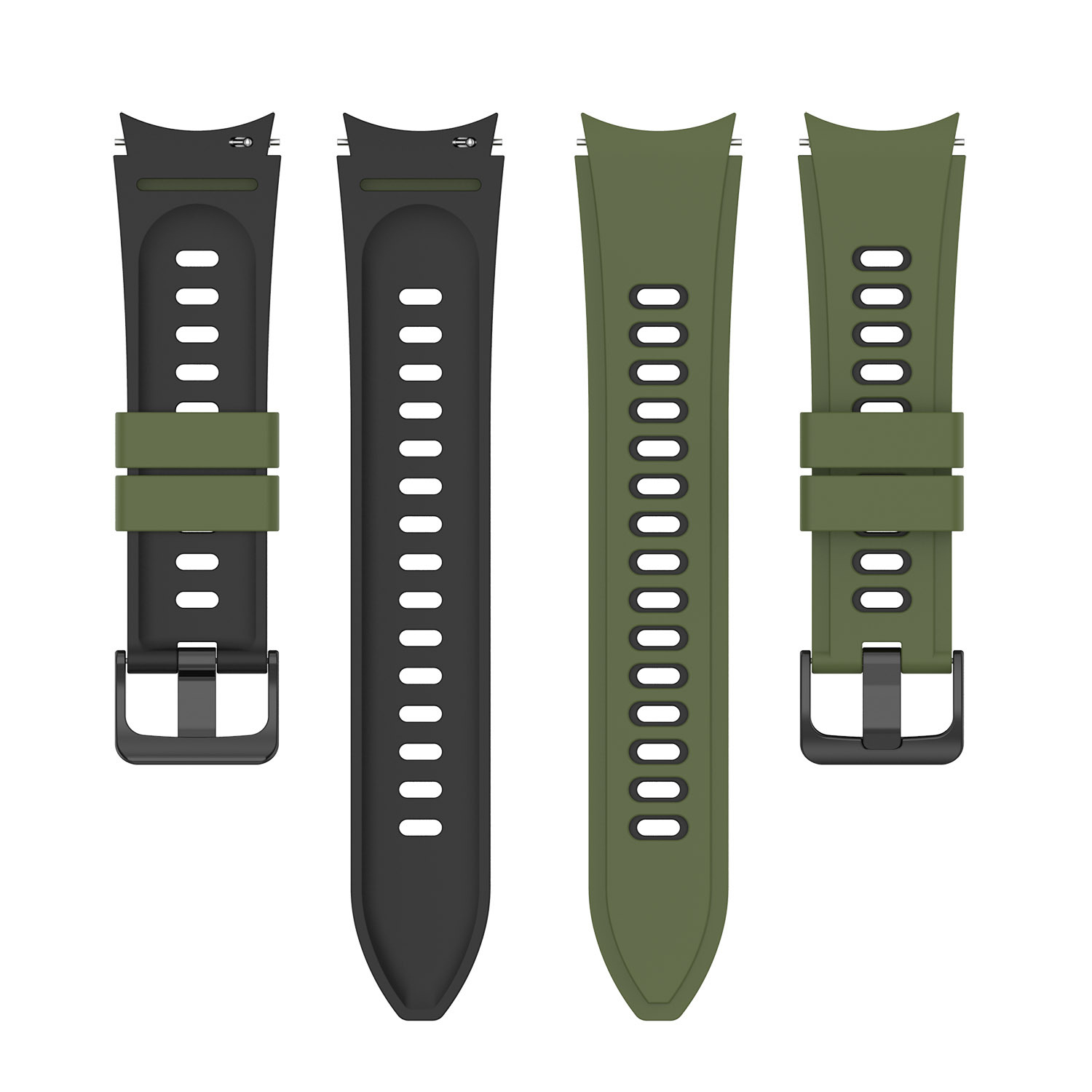 vert armée/noir