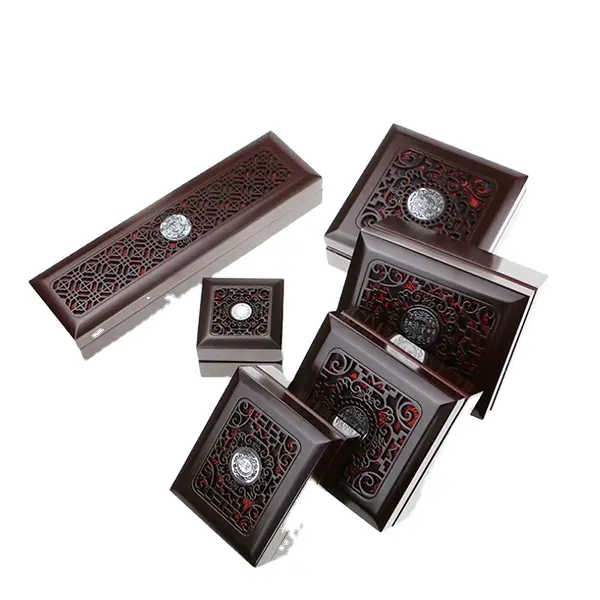 Shenzhen factory antique wooden box gift packaging boxes for jewelry