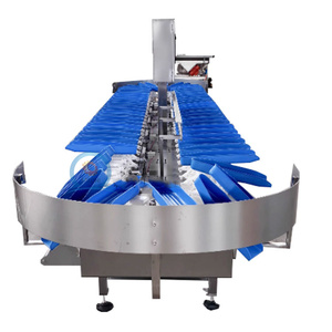 Gran oferta, clasificador de peso giratorio, máquina clasificadora de peso, bandeja giratoria automática, máquina clasificadora de peso para frutas y verduras - Product Image 4