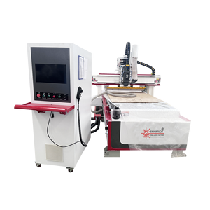 1325/1530 enrutador CNC ATC máquina de grabado CNC enrutador CNC de 3 ejes con mesa de descarga de carga para muebles de puerta - Product Image 2