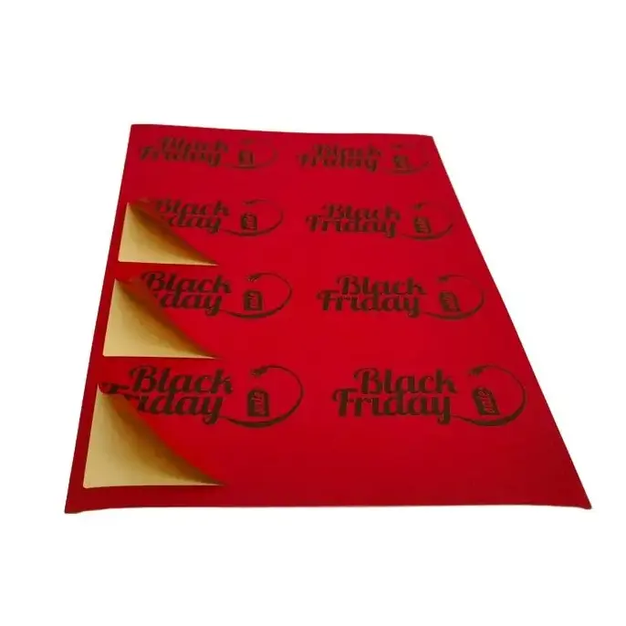 Warna Penuh ukuran A4 8 buah Matte Inkjet printtable tahan air 100 lembar merekat sendiri Matte foto vinil stiker label kertas